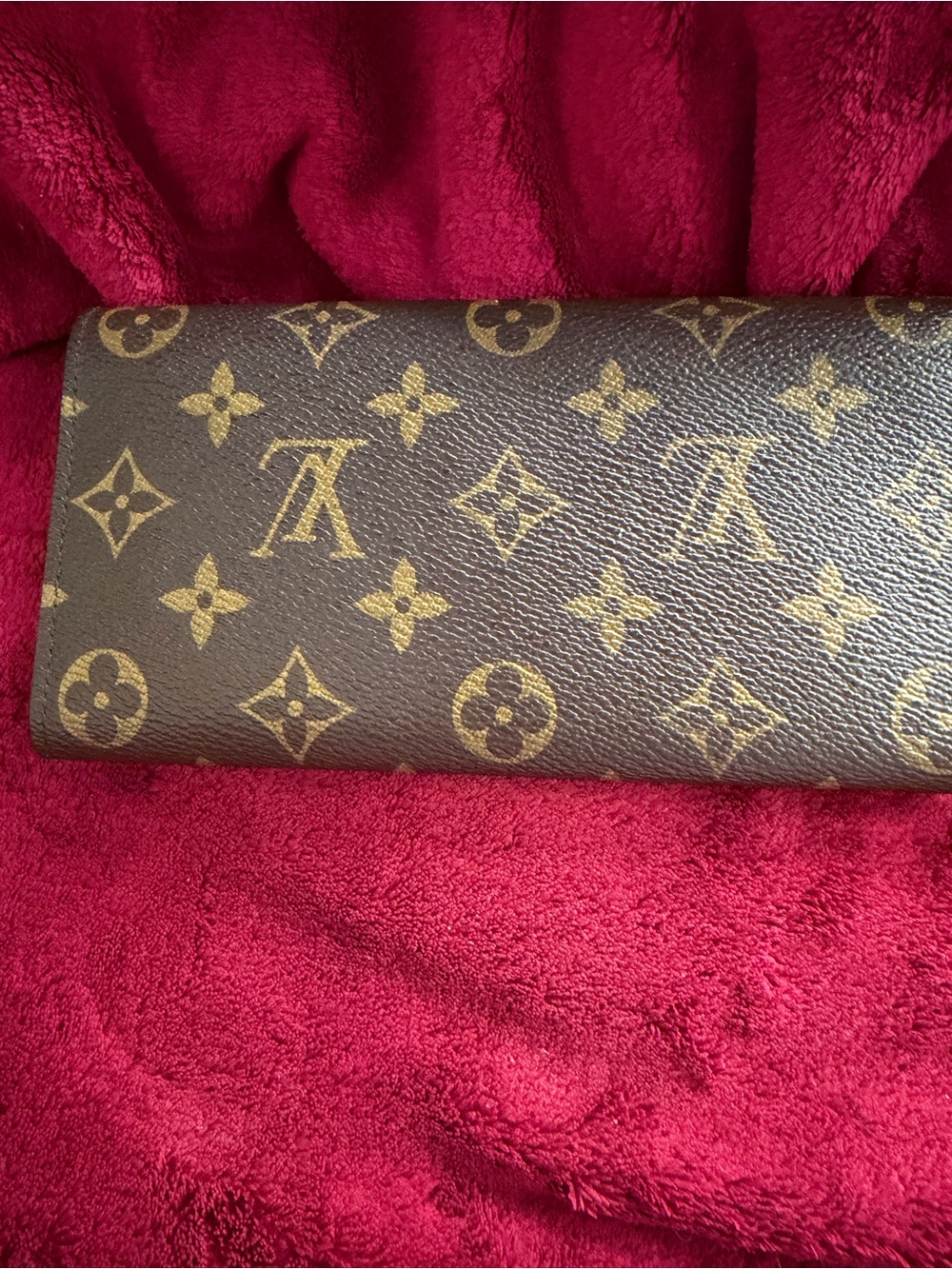 Louis Vuitton Josephine Monogram Continental Wallet with Red Snap - Picture 9 of 11